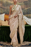 Itrh Ivory tissue sari set Online Shopping