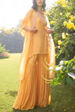 Dolly J Light yellow kamdani sharara set Online Shopping