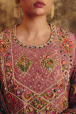 Petticoat Lane Lilac Mughal embroidered kurta set Online Shopping