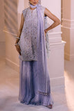 Elan Lilac sequin embellished sharara set Online Shopping