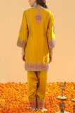 Sheetal Batra Mustard kiran dori embroidered kurta set Online Shopping