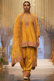 Sheetal Batra Mustard kiran dori embroidery kurta set Online Shopping