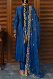 Payal Singhal Navy embroidered mukaish kurta set Online Shopping