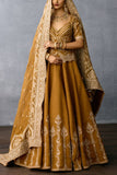 Torani Ochre embroidered lehenga set Online Shopping