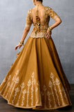 Torani Ochre embroidered lehenga set Online Shopping