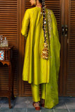 Payal Singhal Olive green embroidered mukaish kurta set Online Shopping