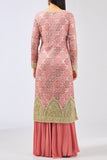 Rabani and Rakha Pink bandhani kurta set Online Shopping