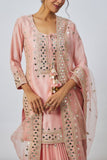 Gopi Vaid Pink embroidered sharara set Online Shopping