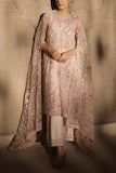 Jubinav Chadha Pink floral embroidered kurta set Online Shopping