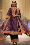 Sheetal Batra Purple kiran dori embroidery kurta set Online Shopping