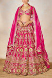 Masaba Rani pink zardozi embroidered lehenga set Online Shopping