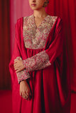 Mrunalini Rao Red floral embroidery kurta set Online Shopping