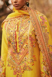 Petticoat Lane Yellow paisley embroidered sharara set Online Shopping