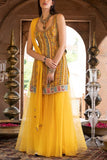 Chhavvi Aggarwal Yellow geometric print kurta set Online Shopping