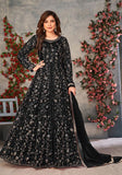 Festive Black Sequin Embroidered Butterfly Net Anarkali Set Online Shopping