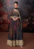 Festive Black Sequin Embroidered Georgette Kurta Set Online Shopping