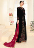 Festive Black Sequin Thread Embroidered Georgette Anarkali Set Online Shopping