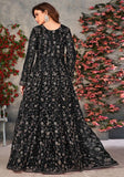 Festive Black Sequin Embroidered Butterfly Net Anarkali Set Online Shopping