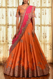 Dolly J Gold dust kalidar lehenga set Online Shopping