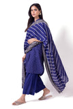 Khaadi Dupatta EES24593B Navy Online Shopping