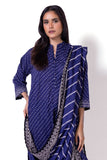 Khaadi Dupatta EES24593B Navy Online Shopping