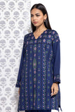 Khaadi EET24529B Navy Kurta Online Shopping