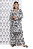Khaadi EET24530B Black Kurta Online Shopping