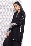 Khaadi EET24535A Black Kurta Embroidered Online Shopping