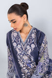 Khaadi EST24168 Navy Online Shopping