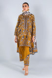 Khaadi EST24172 Mustard Online Shopping
