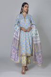 Khaadi EST24175 Blue Online Shopping
