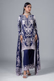 Khaadi EST24220 Navy Online Shopping