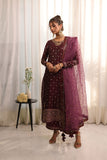 Zylah:  SS24HF-3016 PURPLE  Dhanak Brand Original Fabrics
