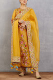 Torani Yellow printed kurta set Online Shopping