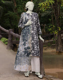 2PC-JLAWN-S-JDS-25-1037 Multicolor Jacquard Printed Junaid Jamshaid Brand Original Fabrics