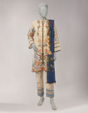 JLAWN-S-26-3895 BOLD FLORA-1 Junaid Jamshaid Brand Original Fabrics