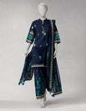 JLAWN-S-26-3899 BOLD FLORA-5 Junaid Jamshaid Brand Original Fabrics