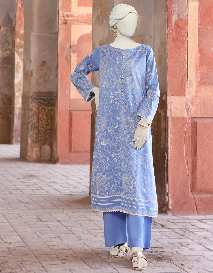 Junaid Jamshaid Blue 2PC | JLAWN-S-JST-24-1667 Online Shopping ...
