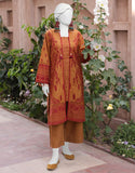 Junaid Jamshaid Rust 2PC | JLAWN-S-JST-24-1674 Online Shopping