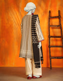 3PC-JJLS-W-JWU-24-1730 White Jacquard Handwoven Junaid Jamshaid Brand Original Fabrics