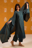 Deep Teal Cross Stitch Brand Original Fabrics