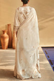 Matsya Ivory chanderi silk sharara set Online Shopping