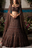 Megha and Jigar Mousse embellished lehenga set Online Shopping