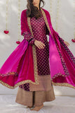 MimamsAa by Ankita Singh Magenta embroidered kurta set Online Shopping