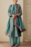 MimamsAa by Ankita Singh Aegean tissue silk kurta set Online Shopping