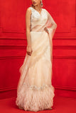 Mahima Mahajan Ivory organza sari set Online Shopping