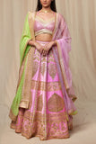 Masaba Multi-pink embroidered lehenga set Online Shopping