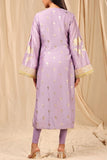 Masaba Lilac raw silk kurta set Online Shopping