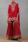 Nidhi Tholia Red sharara set Online Shopping