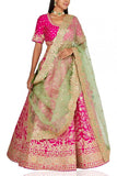 Nidhi Tholia Pink embroidered lehenga set Online Shopping